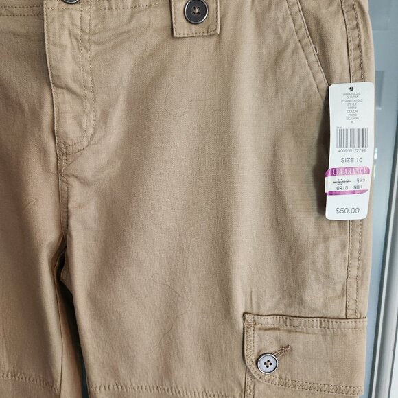 I.E. Relaxed Cargo Pants (size 10) - Picture 4 of 7